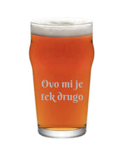 Učitajte sliku u galeriji, Čaša za pivo "Ovo mi je tek drugo"
