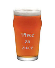 Učitajte sliku u galeriji, Čaša za pivo "Pivce za živce"