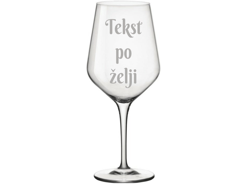 Čaša za vino - tekst po želji